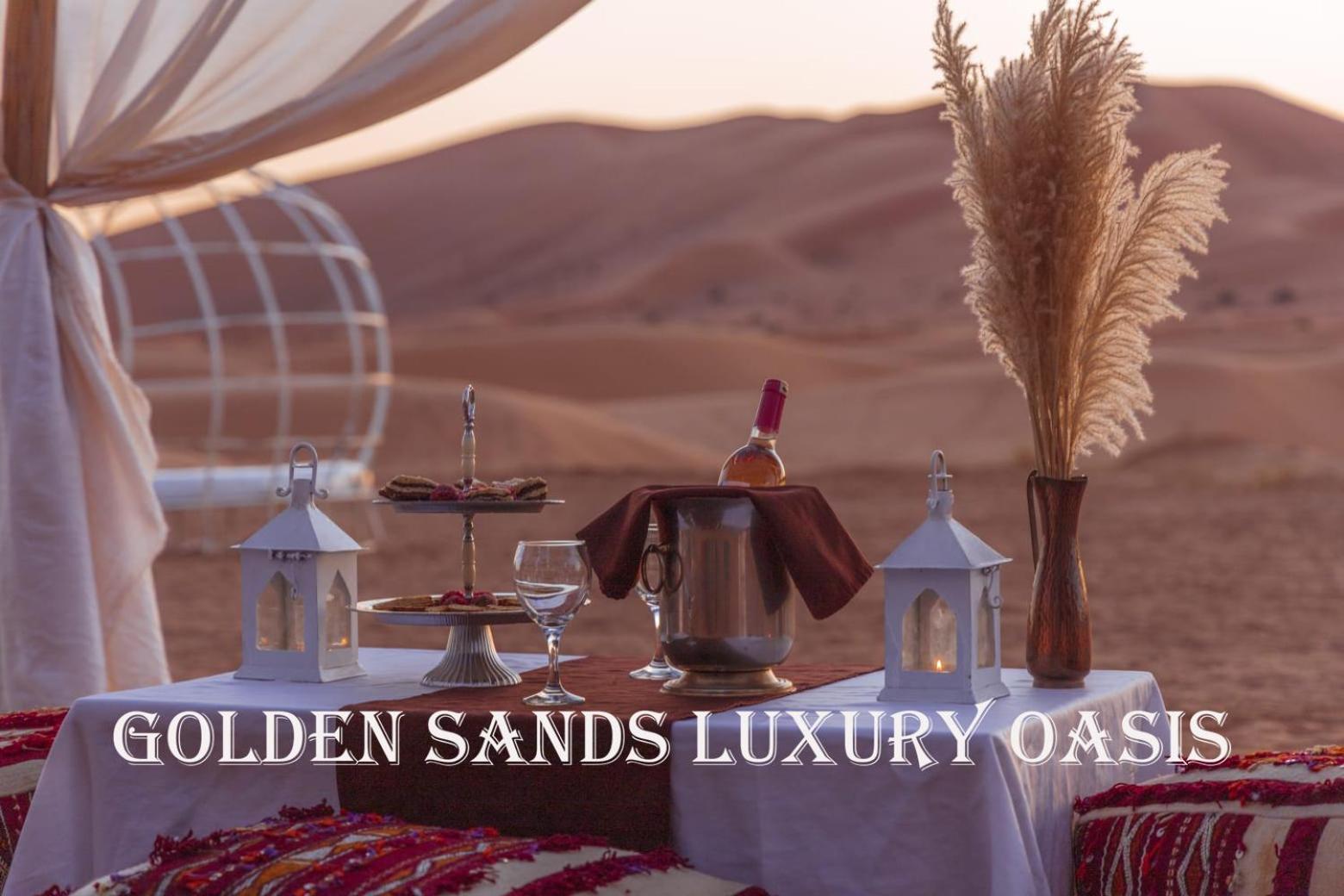 Noble Sands Luxury Camp Merzouga Eksteriør billede
